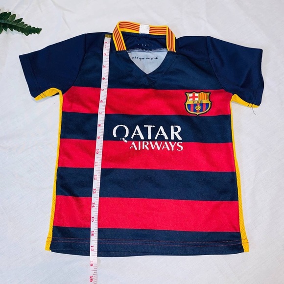 FC Barcelona FCB Jersey Qatar Airways - Picture 4 of 5